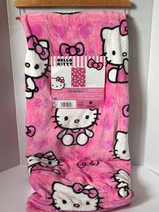 Hello Kitty I Love Rosa Decke Silk Touch Überwurf 50inx70in - Bild 1 von 2