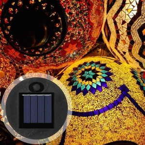 Garden Solar Powered Replacement Round LED Light Box NEU Lamp For Lantern O3D7 - Picture 1 of 10