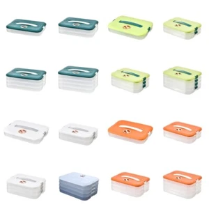 Freezing Storage Box with Time Recoder Clear Cookie Fridge Box - Picture 1 of 17