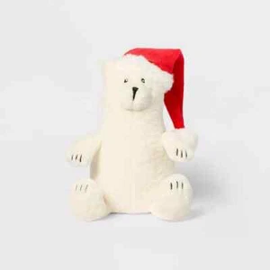 7" Polar Bear Hat Stuffed Animal - Gigglescape Holiday Theme NWT - Picture 1 of 3