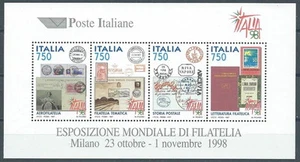 1997 ITALIA FOGLIETTO ITALIA 98 MNH ** - Picture 1 of 1
