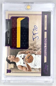 2024-25 Immaculate Jaylon Tyson Rookie Jersey Autographs 3-Color Patch Auto /35 - Bild 1 von 2