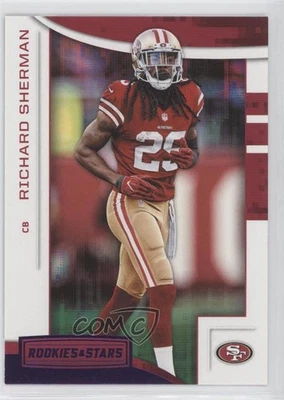 2018 Panini Rookies & Stars Purple Richard Sherman #34 - Image 1 of 2
