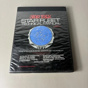 Vintage 1975 Star Trek StarFleet Technical Manual- First Printing w Hardcover. - Picture 1 of 7