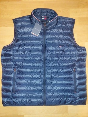 Tommy Hilfiger steppweste xxxl herren navy dessert sky packable series Weste neu - Bild 1 von 4