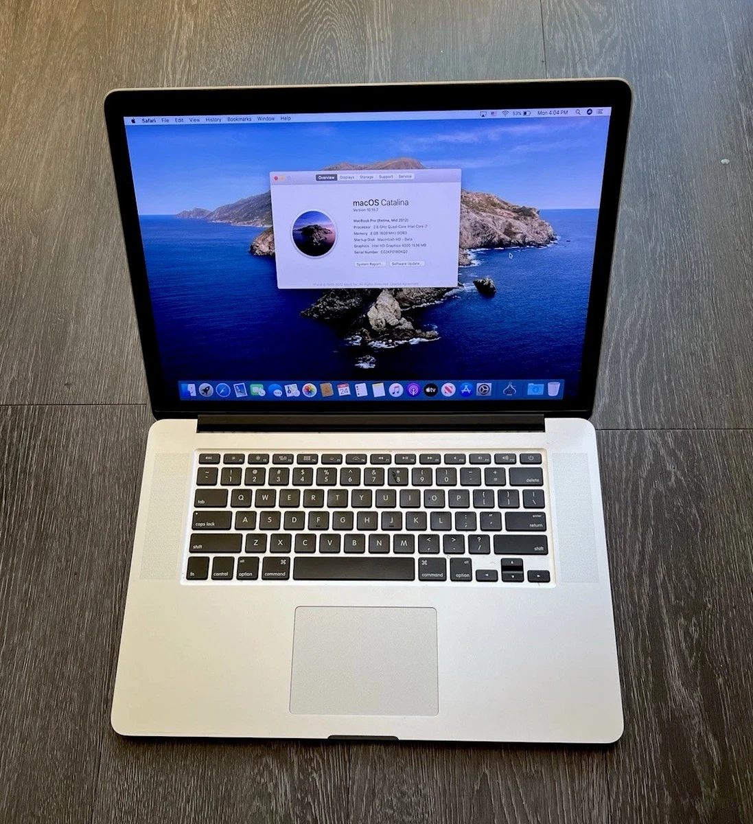 Macbook Pro 15 2012 for sale - eBay