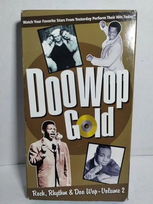 2002 DOO WOP GOLD 50 VOLUME 2 VHS TIME LIFE VIDEO - image 1 of 4