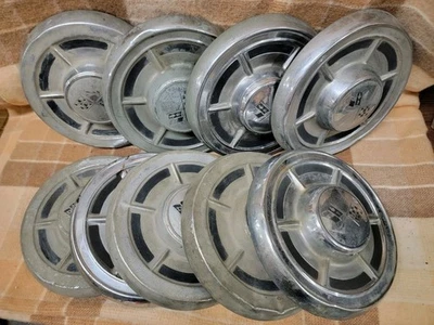 "Juego de 9 tapacubos banderas GM Chevrolet 1959-1962 Chevy 10,5"" Impala Corvette" Foto 1 de 4