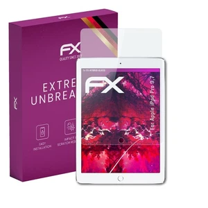 atFoliX Glass Protector for Apple iPad Pro 9,7 9H Hybrid-Glass - Picture 1 of 8