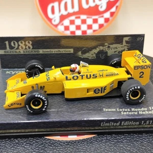 MINICHAMPS 1/43 Team Lotus Honda 100T No.2 Satoru Nakajima 1988 K03610B - Picture 1 of 7