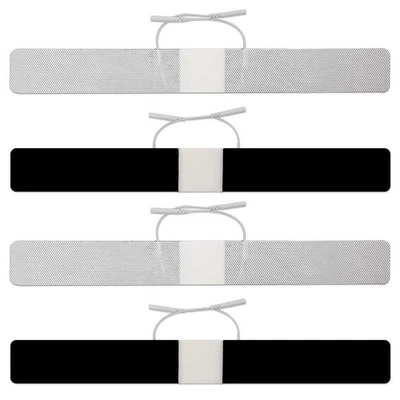 TENS Unit Pads 1.65"x13.75", 4Pcs Electrode Pads Long Strip Shape, Tens Unit ... - Image 1 of 4