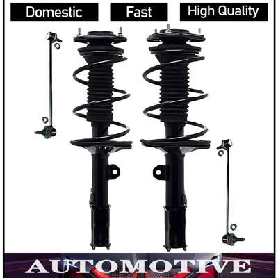 Puntales delanteros originales con barra estabilizadora para Toyota Corolla 2003 2004 2005 2006 2007 2008 1,8 L Foto 1 de 2