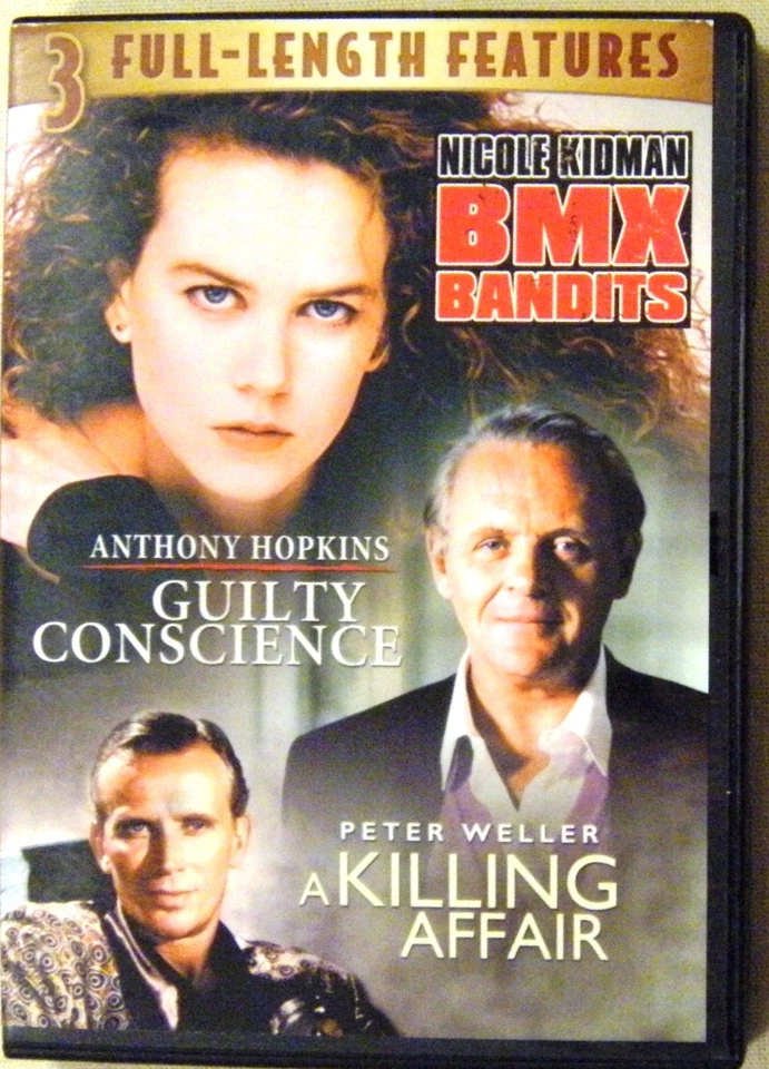 3 Full-Length Features: BMX Bandits / Guilty Conscience / A Killing Affair - Image 1 of 1