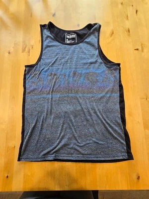 Camiseta sin mangas Urban Pipeline súper suave para hombre talla mediana M azul mezcla de poli algodón Foto 1 de 4