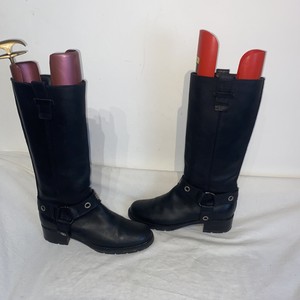 Las mejores ofertas en Botas Media Pantorrilla bloque sólido para De mujer  | eBay