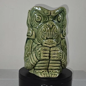 Keko Pepeaio by Tank | Tiki Farm 2018 | Green Monkey Tiki Mug | Sold Out Retired - Picture 1 of 8