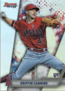 2019 Bowman's Best Baseball Refractor Parallel #63 Griffin Canning - Picture 1 of 2