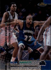 1999-00 Finest Minnesota Timberwolves Basketball Card #75 Dean Garrett
