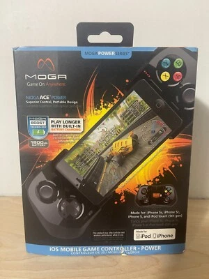 MOGA ACE POWER - iOS MOBILE GAME CONTROLLER + POWER - BRAND NEW OPEN BOX - Image 1 of 4