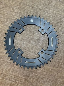 Snap BMX Products S4 104mm 4 bolt Chainring - 43t Black - Picture 1 of 2