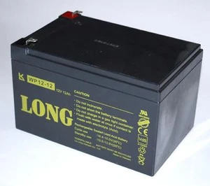 Long Blei Gel-Akku 12V 12Ah VdS-Zul WP12-12 USV UPS 4,8 - Bild 1 von 1
