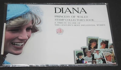DIANA,,PRINCESS OF WALES COLLECTORS SOUVENIR BOOKLET,WITH STAMPS AS NEW UNOPENED - Image 1 of 2