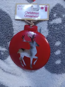 Urlaubsstil Weihnachtsschmuck Hirsch Ausschnitt Hirsch - Bild 1 von 3