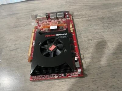 AMD FIRE PRO 3D W5000 (100-505635) 2 GB GDDR5 SDRAM PCI Express 3.0 x16 Video Ca - Image 1 of 3
