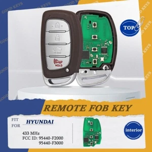 Fits For 2016 2017 2018 Hyundai Elantra Smart Car Key 4 Buttons Fob 95440-F3000 - Picture 1 of 7