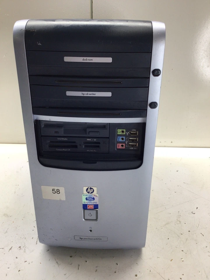 HP Pavilion a420n AMD Athlon XP 3000+ 2166MHz 1GB NO HDD - Image 1 of 4