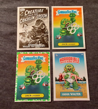 creature from the black lagoon garbage pail kids  OH, THE HORROR-IBLE joe simko