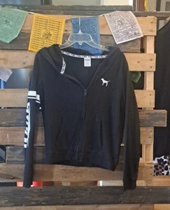 Youth Pink Sweatshirt Full Zip Size Medium - Picture 1 of 6