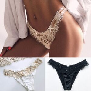 Womens Briefs Panties High Cut Knicker Lace Sleepwear Slimming Underwear