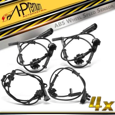 Sensor de velocidad de rueda ABS delantero y trasero 4 piezas para cargador Dodge Challenger 2017-2020 Foto 1 de 4