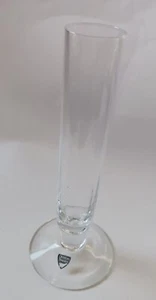 Orrefors Sweden Crystal Bud Vase 8 Inches  - Picture 1 of 7