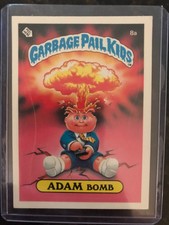 Garbage pail kids os1 adam bomb card. Great condition! Sharp corners. No writing