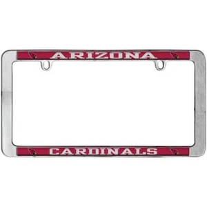 Arizona Cardinals Thin Metal License Plate Frame - Picture 1 of 1