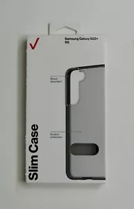 Verizon Custodia Slim Sostenibile per Samsun Galaxy S22+ Plus 5G Trasparente/Nero Nuova - Foto 1 di 8