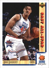 1991-92 Upper Deck International Italian Basketball Card #13 Brad Daugherty AS