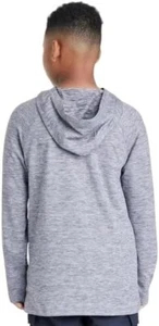 Old Navy Boys Gray Soft Zip Up Hoodie Size Small (6-7) - Picture 1 of 12