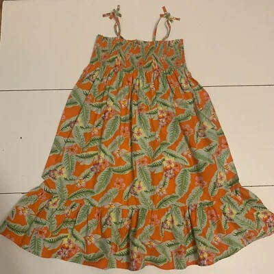 Maxi Vestido Solero H&M Niñas Multicolor Geométrico Talla:8 Foto 1 de 4