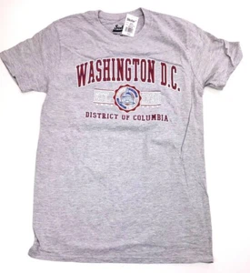 Stellar Washington DC T-shirt Size M Medium Gray District of Columbia Cotton - Picture 1 of 6
