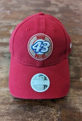 Mujer New Era BUBBA WALLACE 9TWENTY Gorra Ajustable Snapback 43 RARA Roja NASCAR Foto 1 de 4