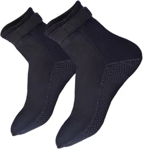 Wetsuits Socks Premium 3Mm Neoprene Water Fin Socks for Beach Swim Surf Yoga Exe - Picture 1 of 12