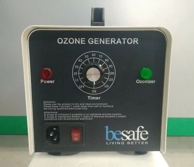 Generatore Ozono 5g/h alimentazione 220V con timer e spie di funzionamento - Immagine 1 di 4