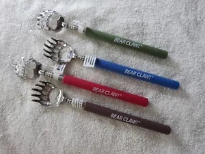 ✅✅2-lot BEAR CLAW TELESCOPIC BACK SCRATCHER'S, EXTENDABLE TO 23" FREE SHIP - Picture 1 of 6