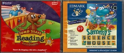 Sammy's Science House & Jumpstart Reading For First Graders Pc New Win10 8 7 XP - Image 1 of 2