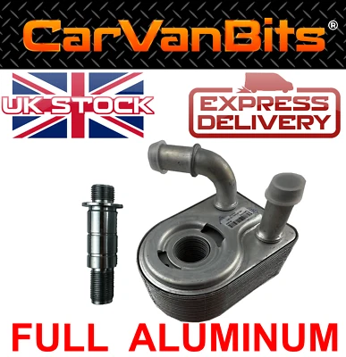 FOR VOLVO S60 2010-2019 / S80 2006-2016 / V40 12-19 ENGINE OIL COOLER RADIATOR - Image 1 of 4