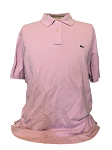 Vineyard Vines by Shep & Ian Retail $65 Light Purple L 100% Cotton Polo S/S  - Picture 1 of 4