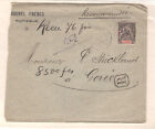 Senegal #45 na dużej zarejestrowanej okładce 1904 do konsula USA Strickland